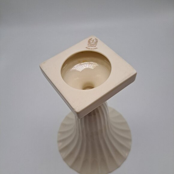 Lenox Fluted Trumpet Vase Regal Collection Vintage 1960s - Picture 11 of 12